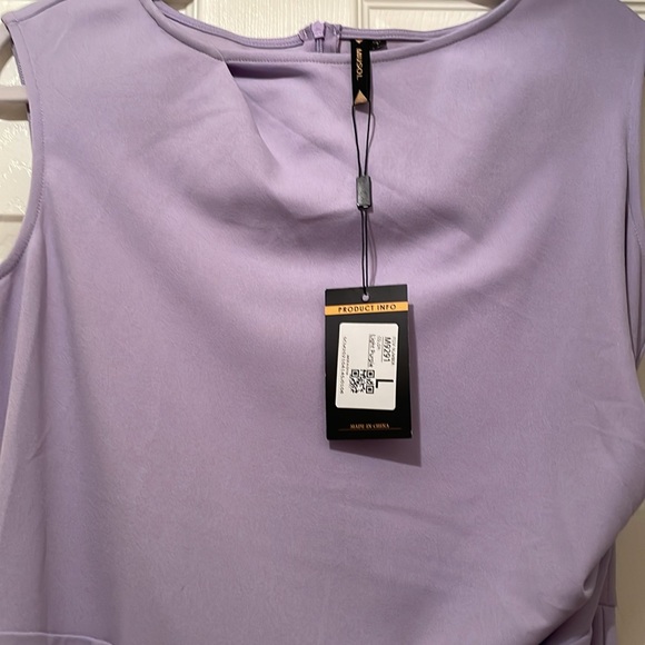 Miusol lilac dress NWT size large - Picture 2 of 7